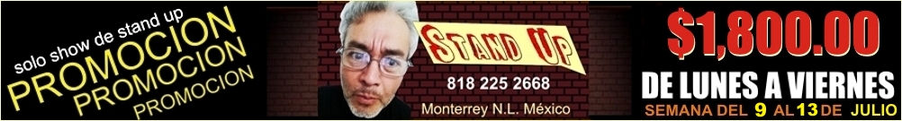 comediantes en monterrey